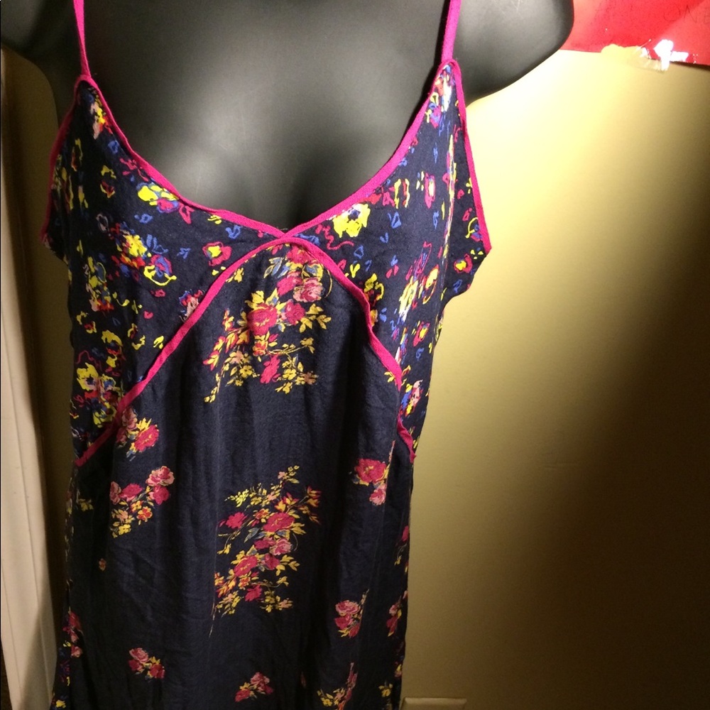 Blue Floral Dress